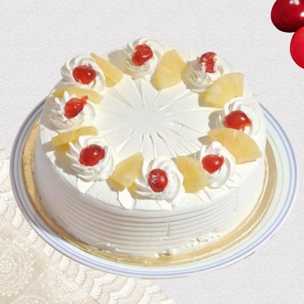 Mothers Day Pineapple Cake Half Kg