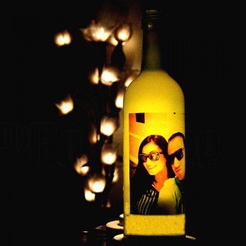 Personalised Bottle Lamp