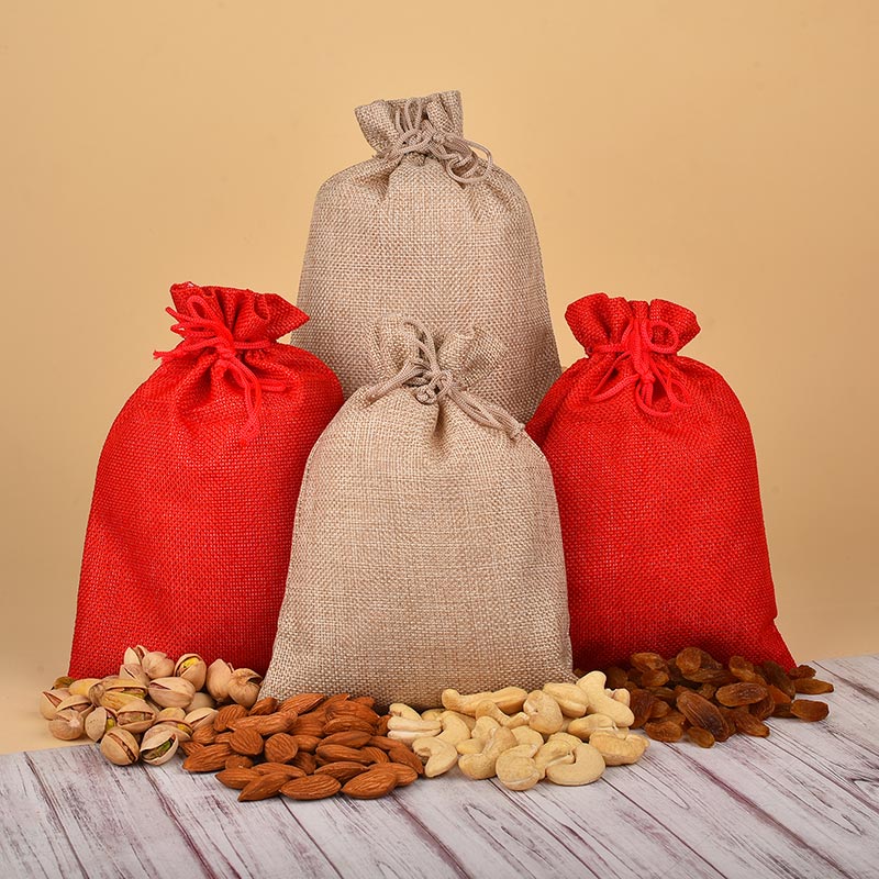 Dryfruits Potli pf Almond, Cashew Nut, Raisins and Pista