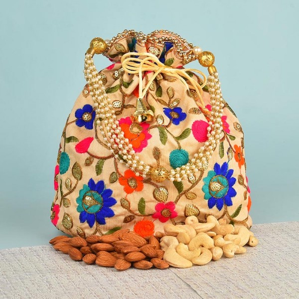 Dry fruit best sale potli bags