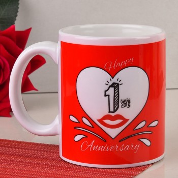 1st Anniversary Mug For Wife