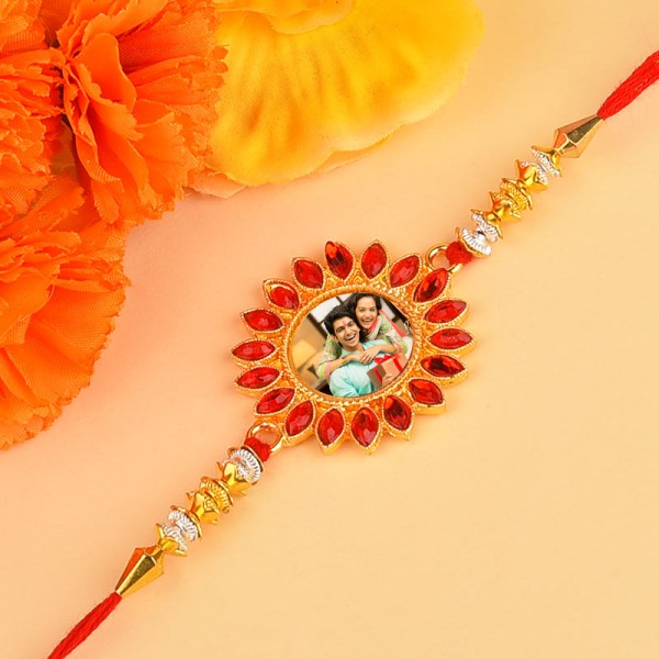 Floral Personalised Rakhi