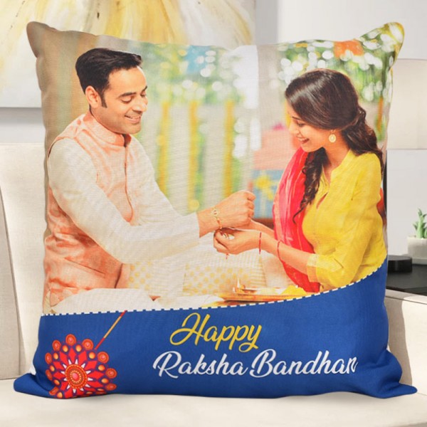 Personalised Cushion for Rakhi