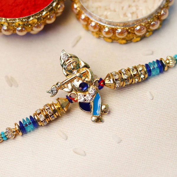 Pristine Lord Krishna Rakhi 