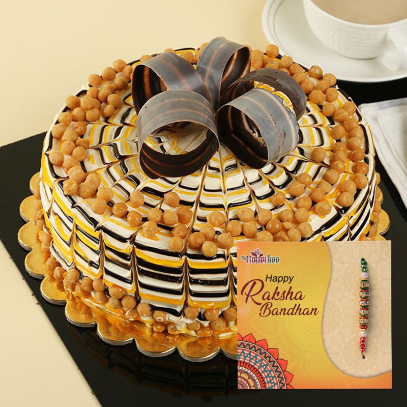 Butterscotch Rakhi Delight