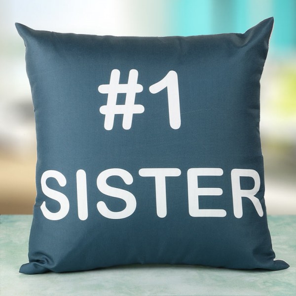 Printed Cushion for Sister