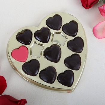 11 Heart-shaped Assorted Chocolates