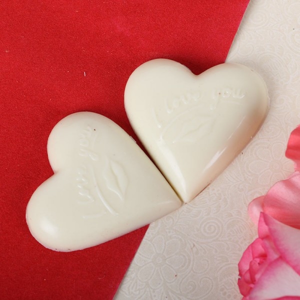 2 Heart-shaped Chocolates
