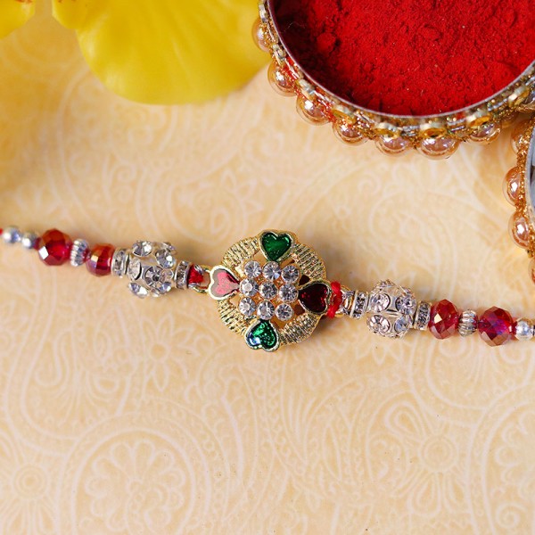 Dynamic Stone Rakhi