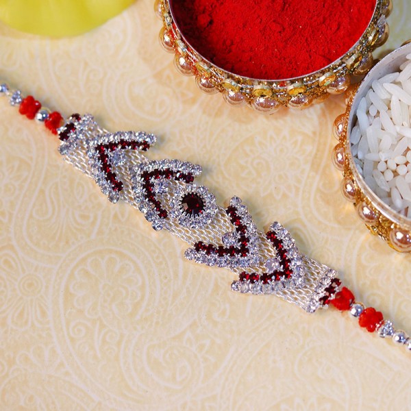 Dazzling American Diamond Rakhi