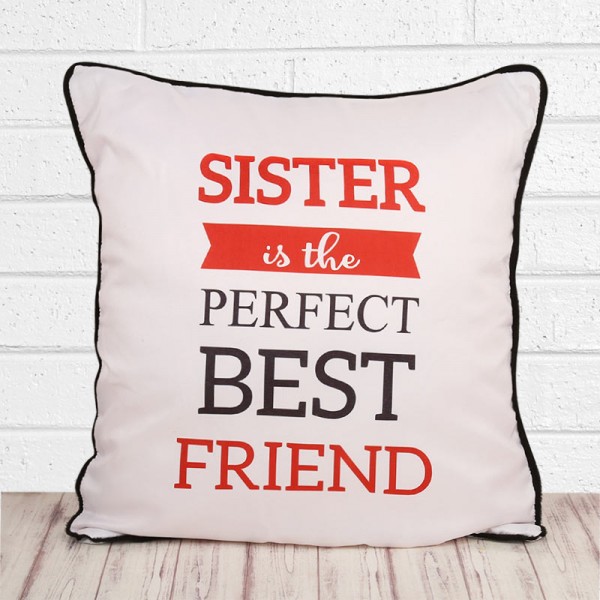 Cushion for Best Sister- MyFlowerTree