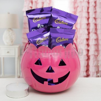 Halloween Bucket with Dairy Milk Chocolates