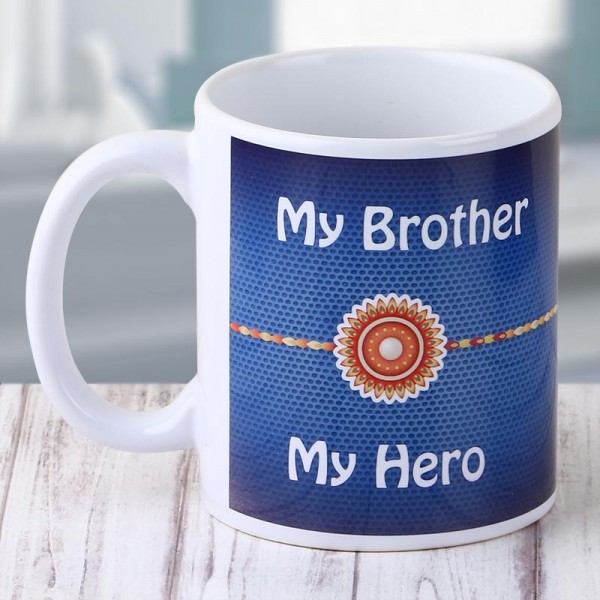 Coffee Mug for Brother on Rakhi
