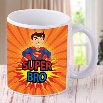 Super Bro Printed Mug for Brother