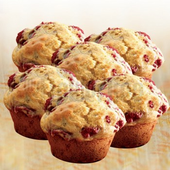 Set of 6 Assorted Berry Muffins