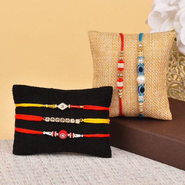 Blazing Rakhi Combo