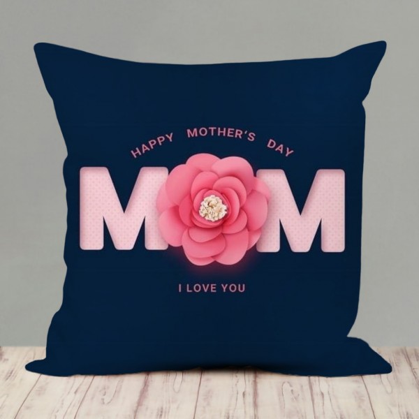 Beautifully Engraved Mom Cushion