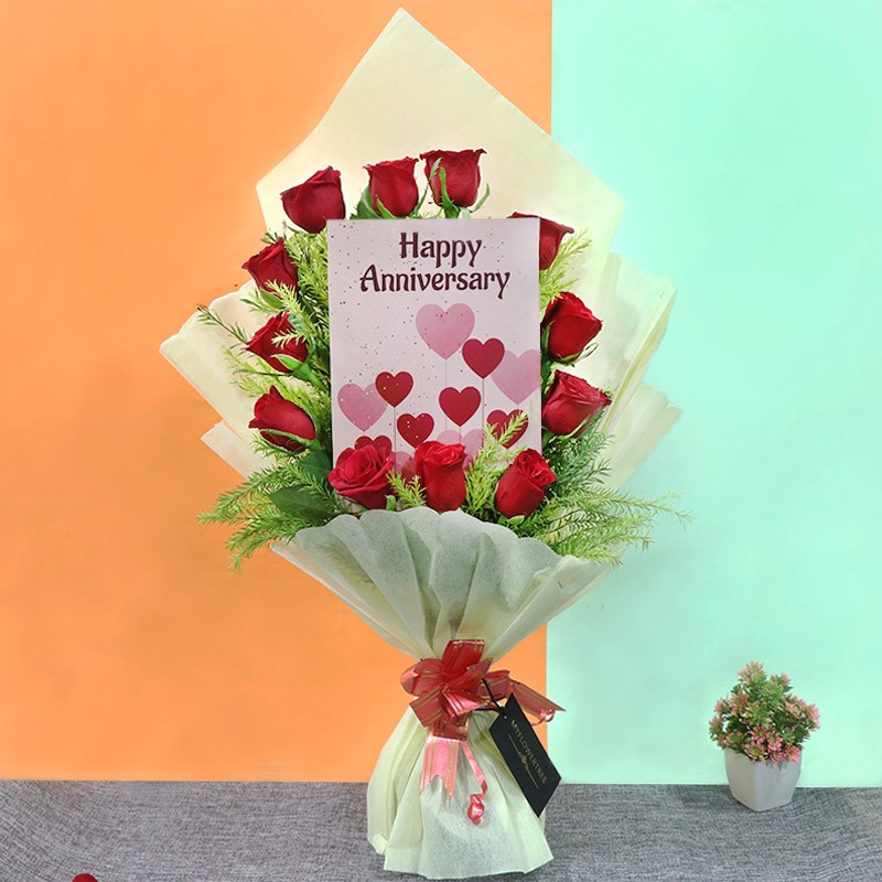 Stunning Anniversary Bouquet