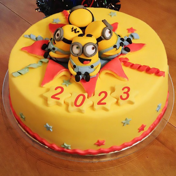 Minion Theme Cake - Customized Cakes Online Hyderabad | Online Cake  Delivery | Cakes Corner