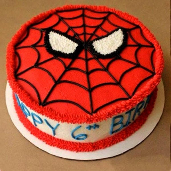 Spiderman Superhero Birthday Cake – Blue Sheep Bake Shop