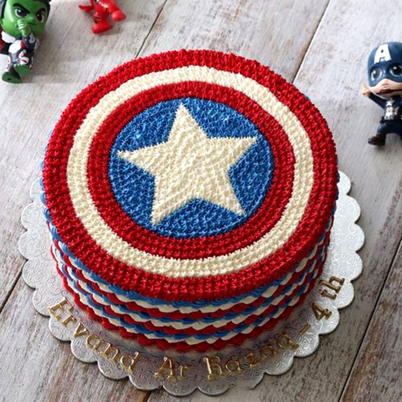 Captain America Cake