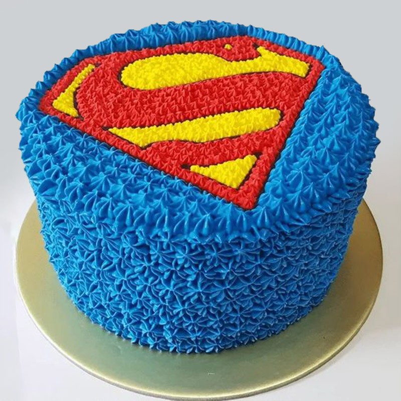 Superman Theme Cake