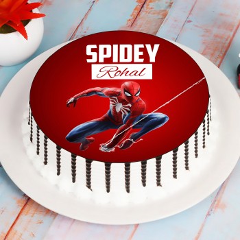 Simple Spiderman Cake Online | Doorstep Cake-sonthuy.vn