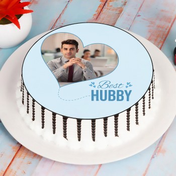 Photo Cake for Husband