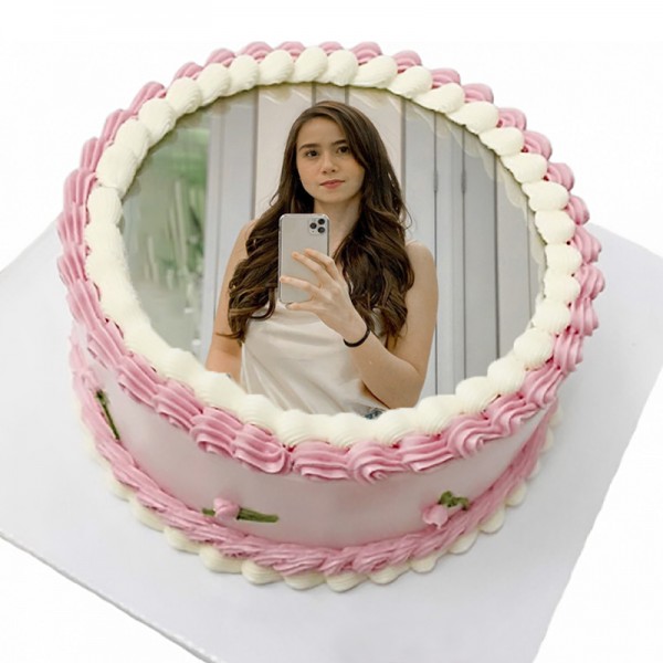 Edible Selfie Queen Cake Topper Instagram Logo Facebook - Etsy