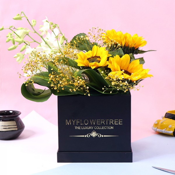 Exotic Sunflower Signature Box