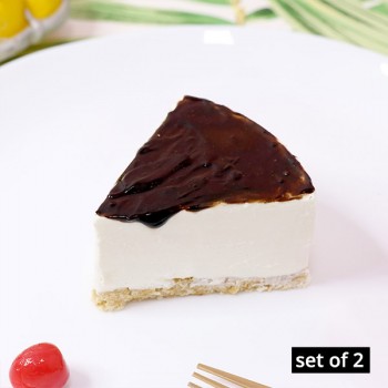 Chocolate Cheesecake Slice