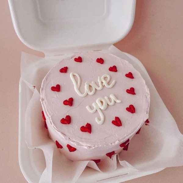 Red Heart Bento Cake- MyFlowerTree