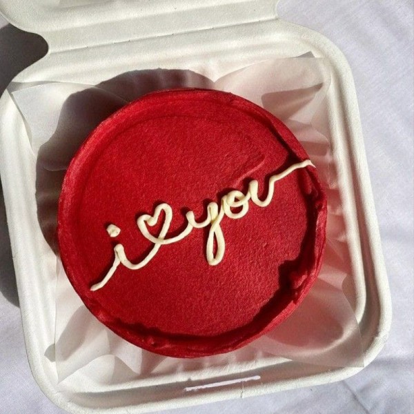 Love Theme Bento Cake
