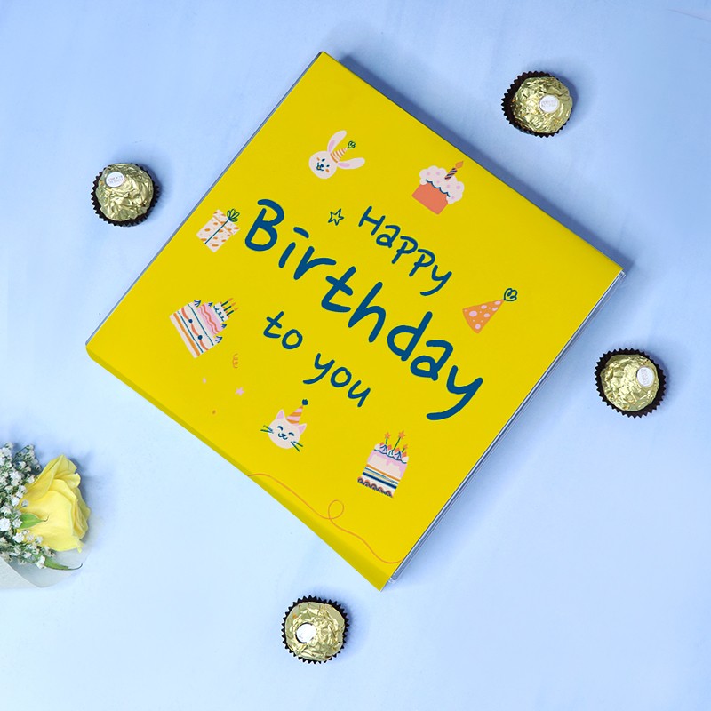 Birthday Chocolate Surprise