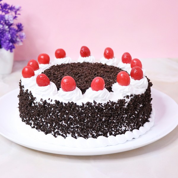 Half Kg Black Forest Sugarfree Cake
