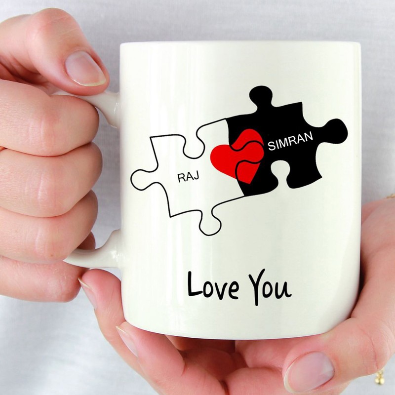 You and Me Personalised Mug