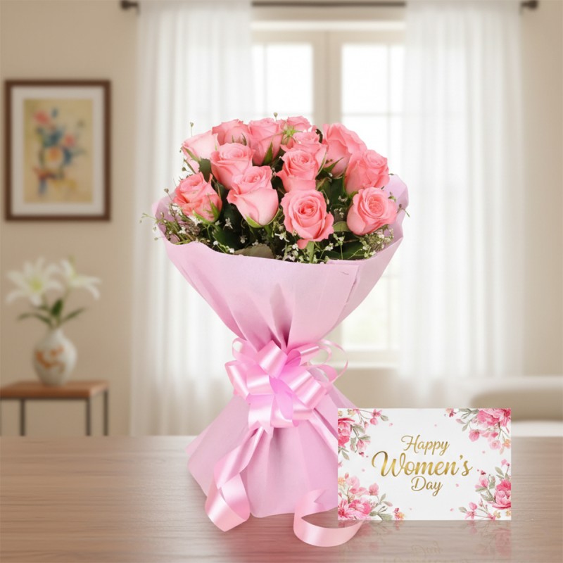 Pink Love for Womens Day