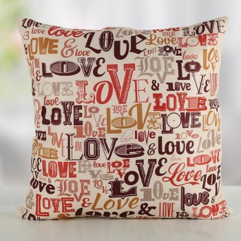 Love Theme Designer Cushion