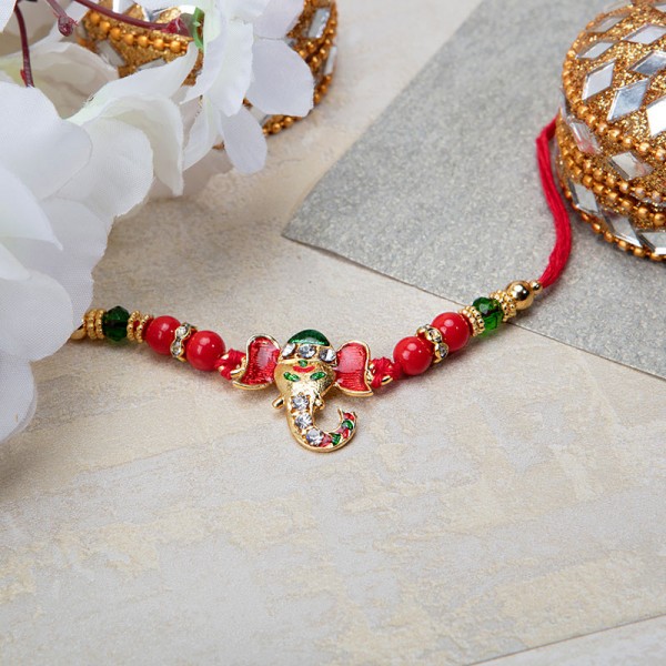 Antique Ganesha Rakhi