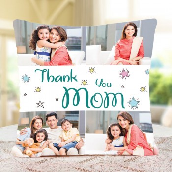 Personalised Thank You Mom Cushion