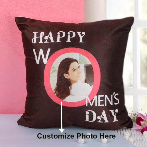 Womens Day Personalised Cushion