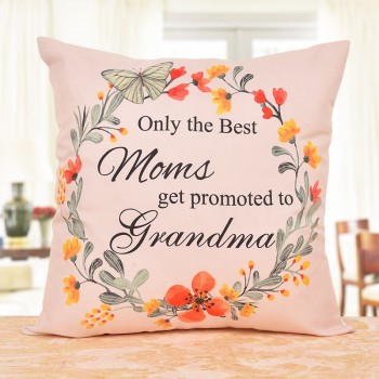 Printed Cushion for Grandmother