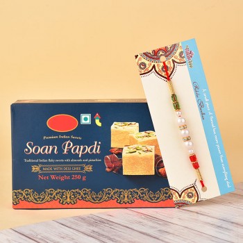 Pearl Rakhi N Soan Papdi
