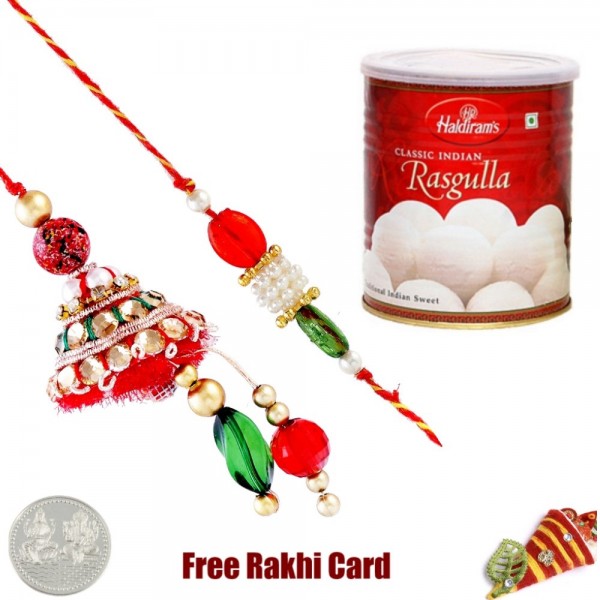 Lumba Pair with Haldiram Rasgulla