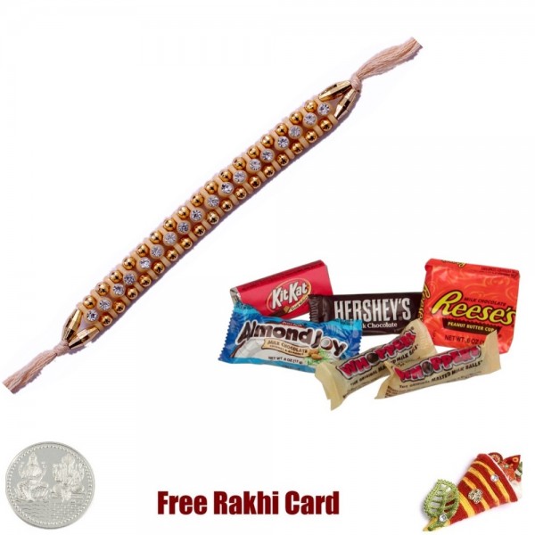 Ethnic Raki with Assorted Chocolates - Big