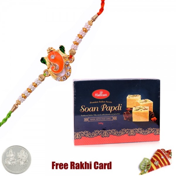 1 Rakhi with Haldiram Soan Papadi 250 grams