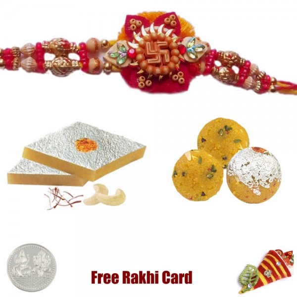 1 Lb Kaju Katli Boondi Ladoo Delight
