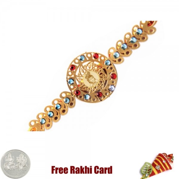 Diviniti 24 Ct. Gold Bal Krishna Rakhi