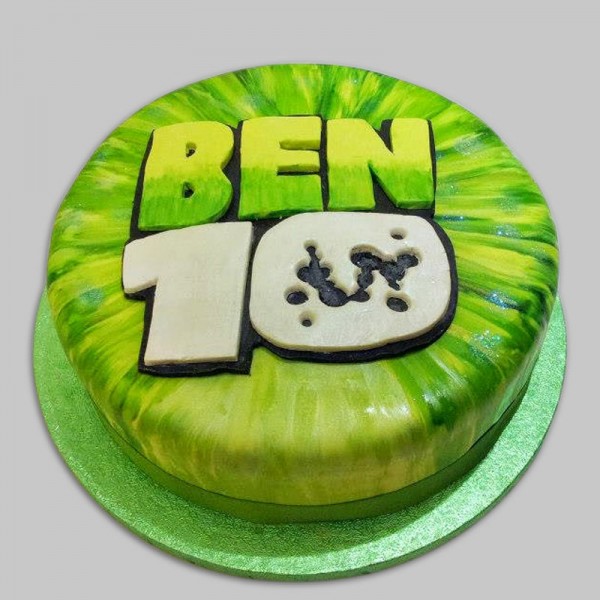 Ben Ten Chocolate Photo Cake  bakehoneycom