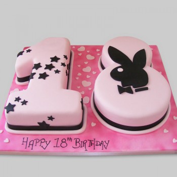Happy 18th Birthday Cake 